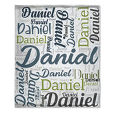 Couverture personnalisée avec nom, couverture cadeau d'anniversaire pour petite amie
